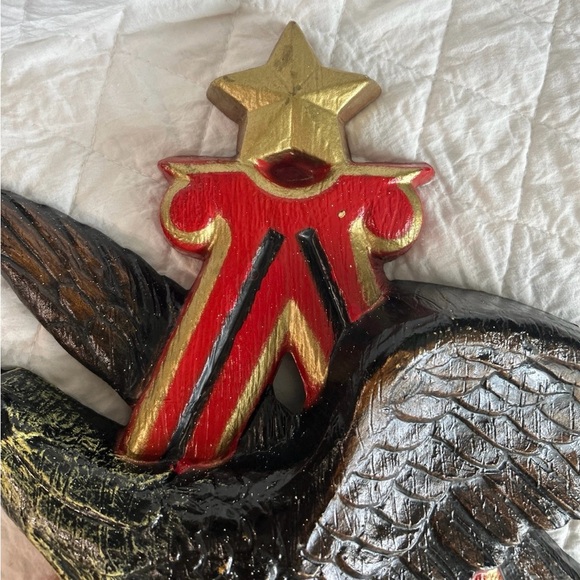 Vintage  Anheuser Busch Flying Eagle Logo Sign - Picture 8 of 12